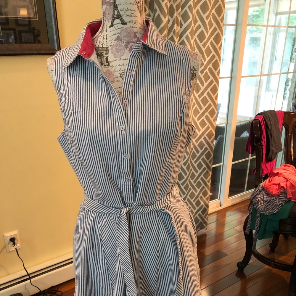 Cynthia Rowley Seer Sucker Dress size 12